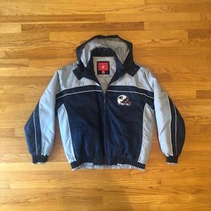 NFL Official New England Patriots Embroidered Jacket Mens Size M